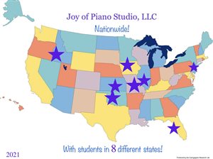 2021 Joy of Piano Studio, LLC Nationwide!