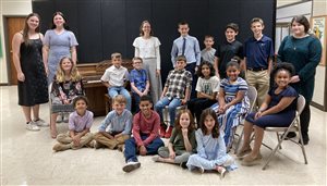 2022 Spring Studio Recital picture for the local students